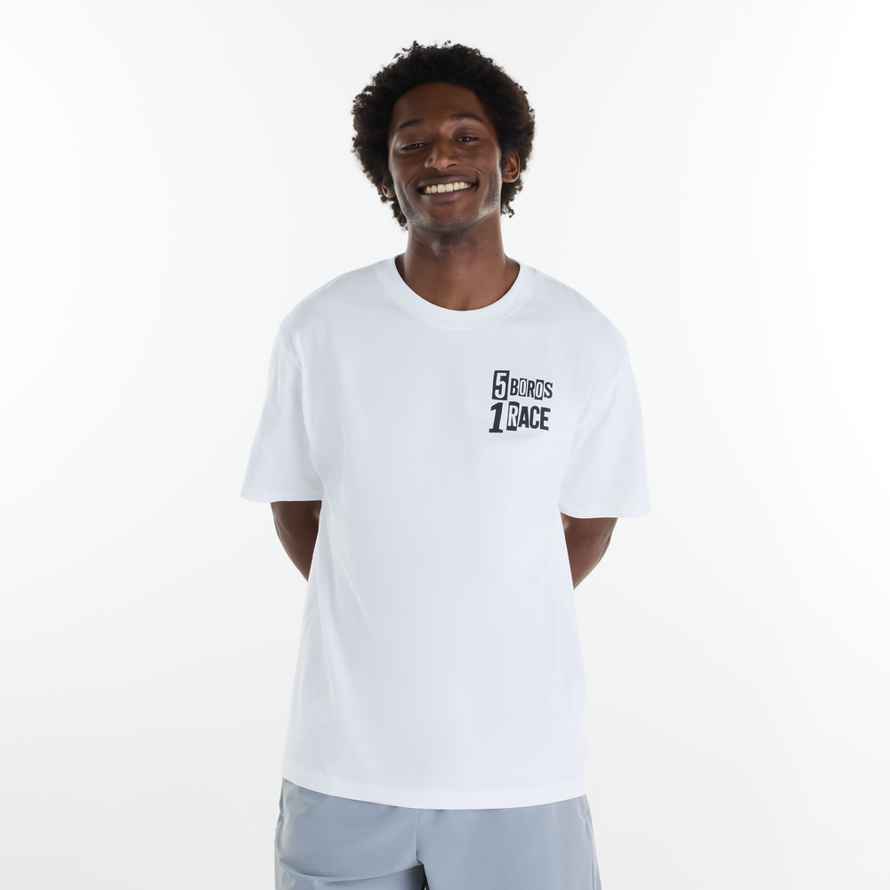 Koszulka męska New Balance MT6253IIWT – biała