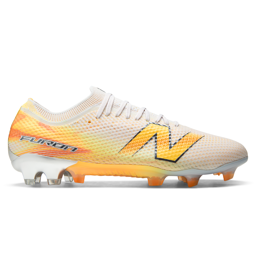 Korki męskie New Balance FURON ELITE FG V9 UF1F3LZ – pomarańczowe