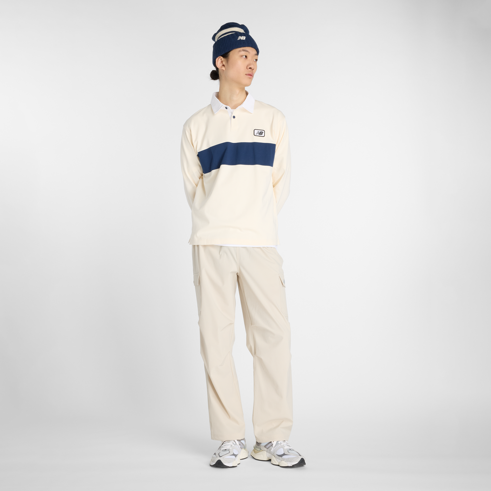 Koszulka męska New Balance MT53533PEF – beżowa