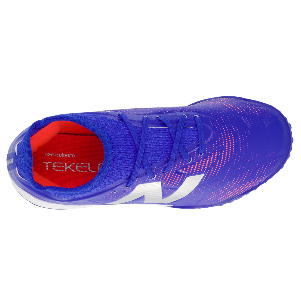 Turfy dziecięce New Balance TEKELA TEAM JNR TF V5 SJT3TMP5 – niebieskie