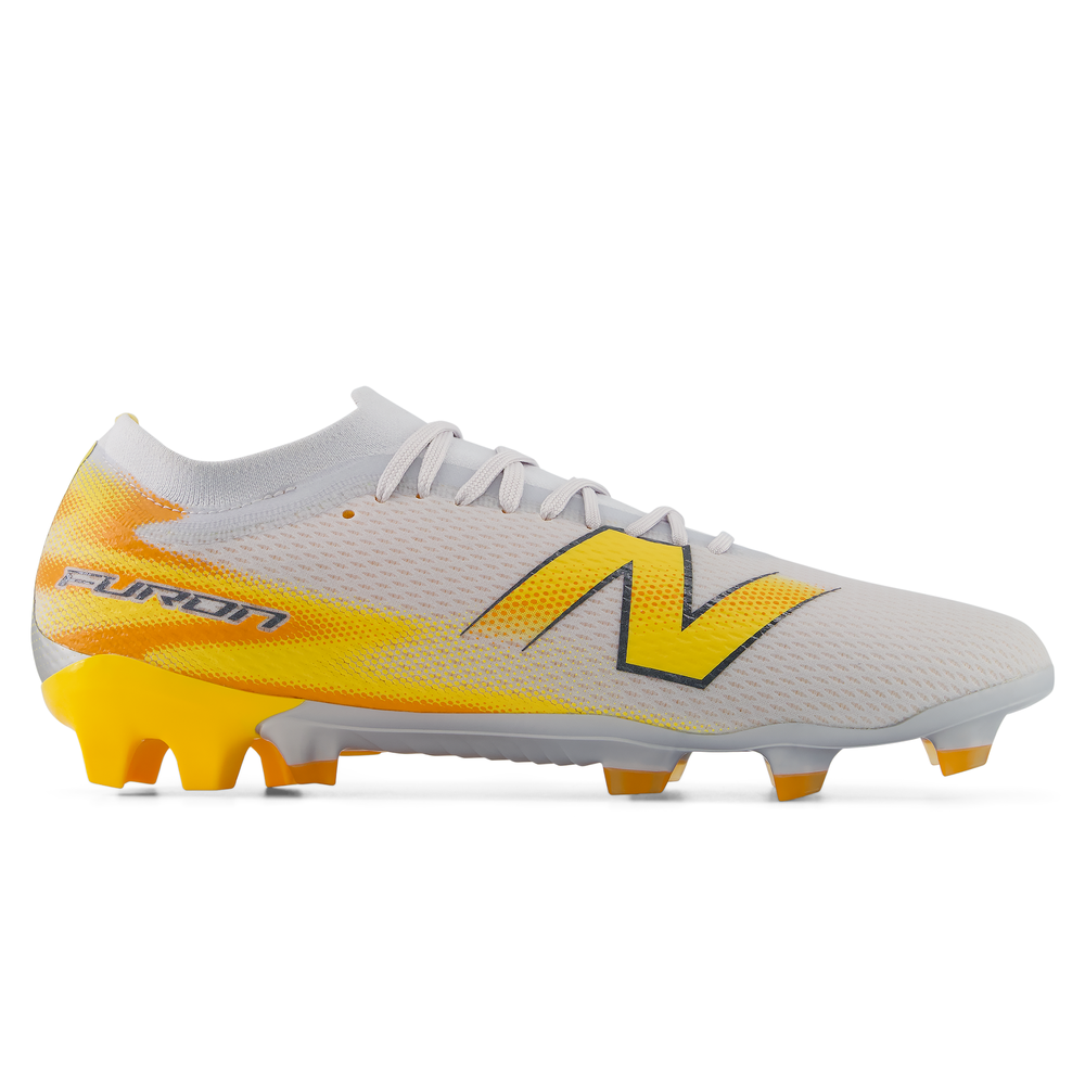 Korki męskie New Balance FURON TEAM FG V8 UF3F2IO – pomarańczowe