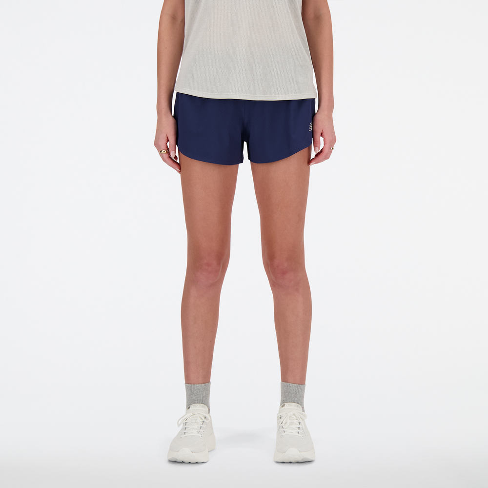 Spodenki damskie New Balance WS41286NNY – granatowe
