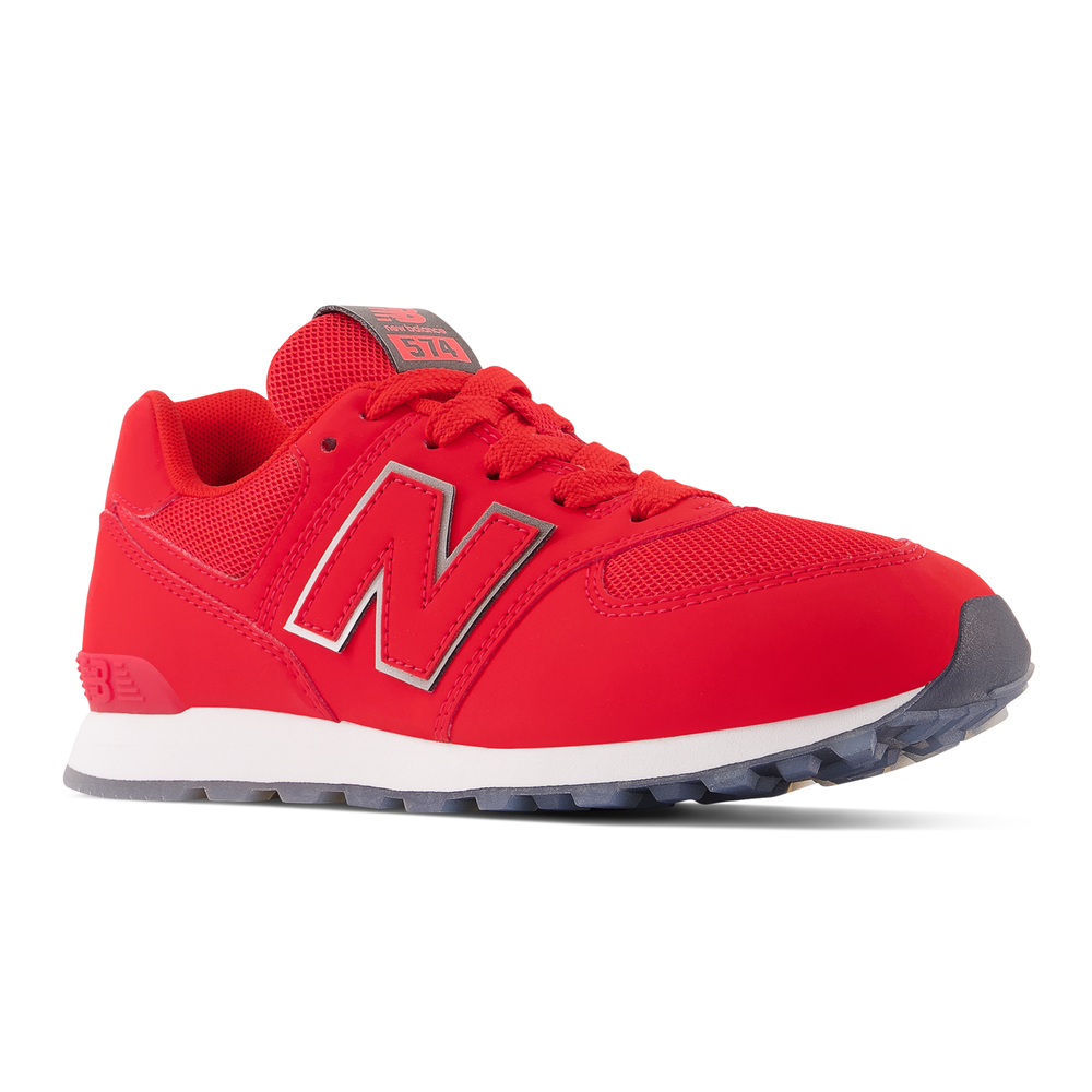 Buty dziecięce New Balance GC574IR1 – czerwone