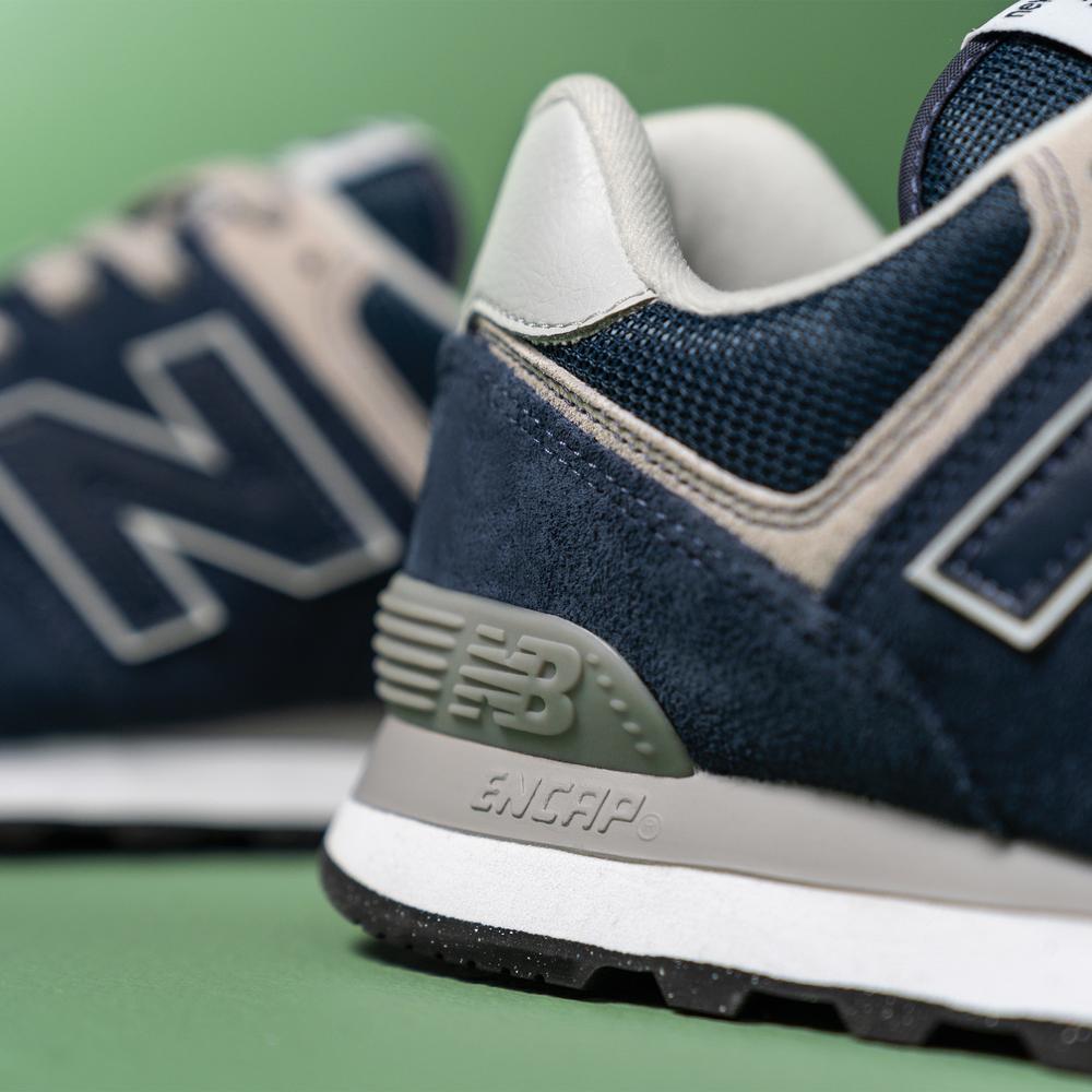 Buty męskie New Balance ML574EVN - granatowe