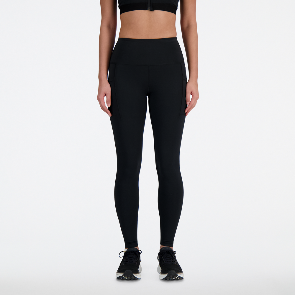 Legginsy damskie New Balance WP41275BK – czarne