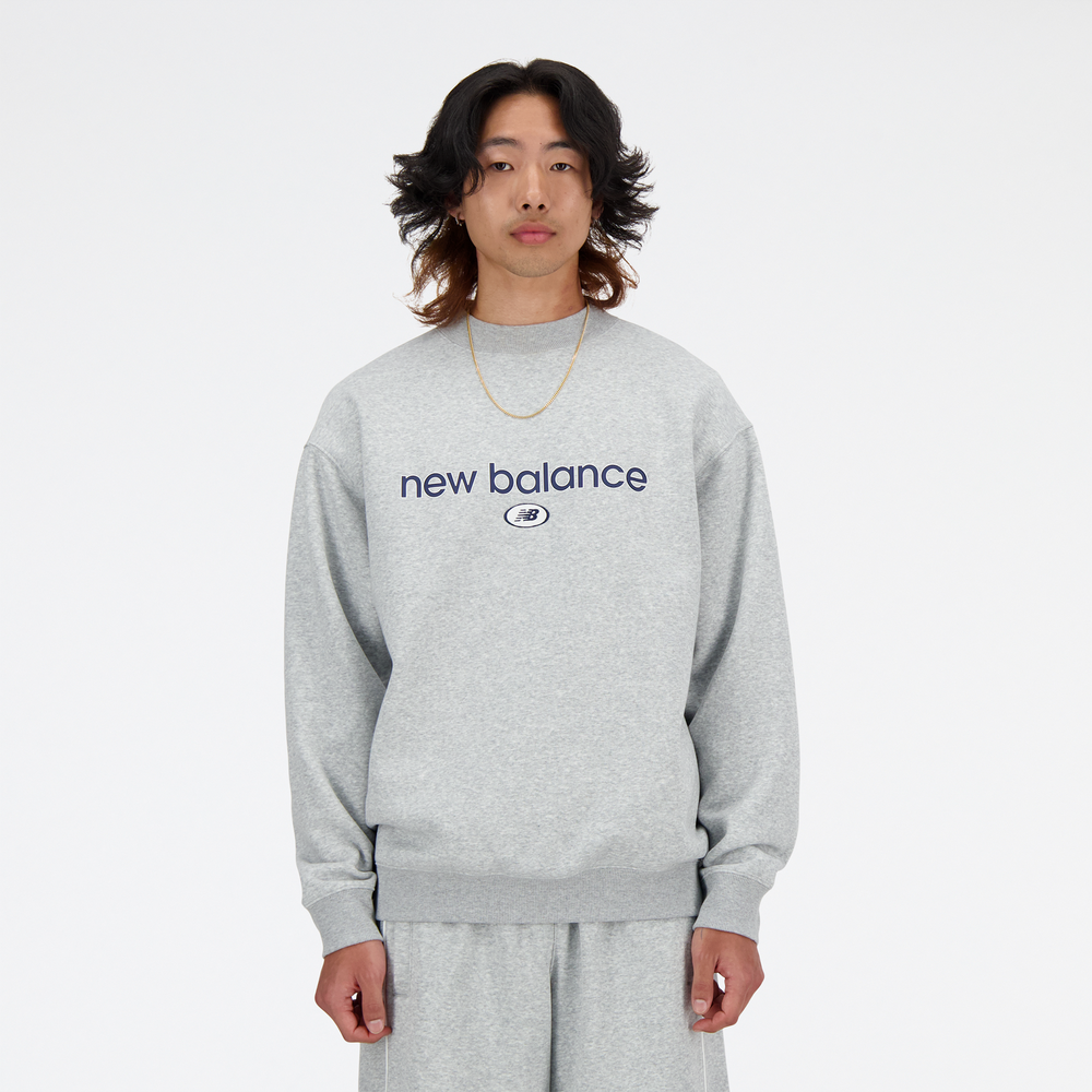 Bluza męska New Balance MT41597AGT – szara