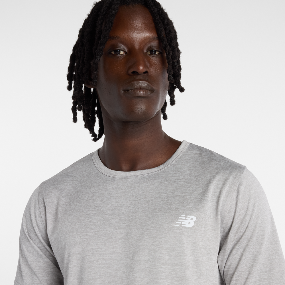 Koszulka męska New Balance MT61O0U4AG – szara