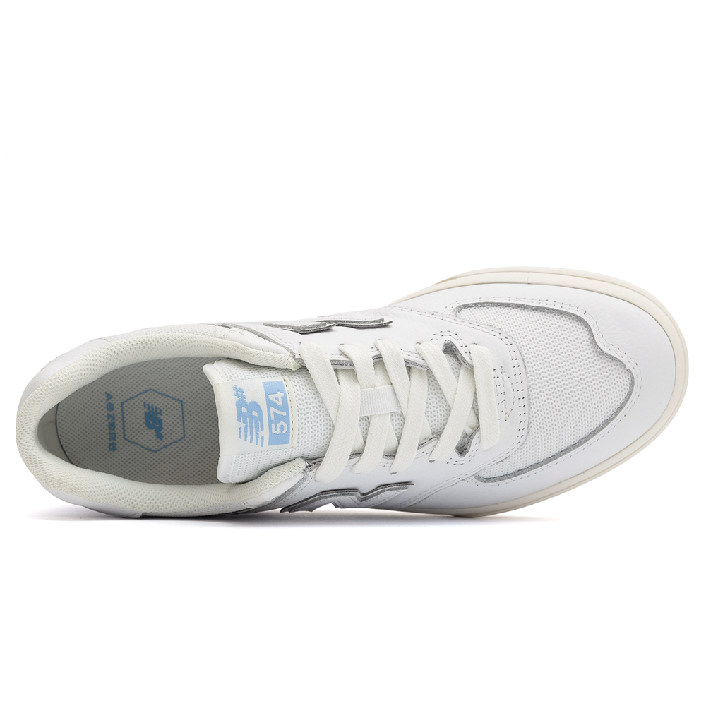 Buty męskie New Balance Numeric NM574VWR – białe