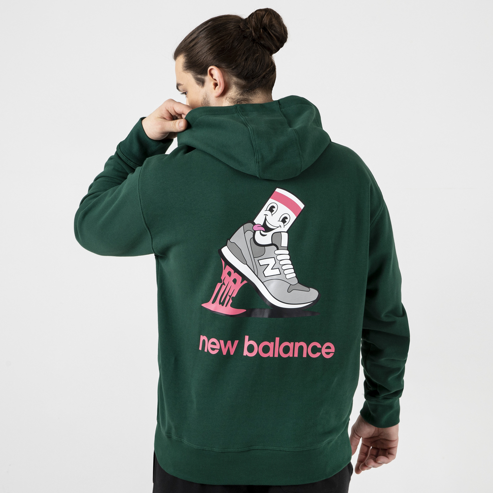 Bluza New Balance MT13933NWG – zielona