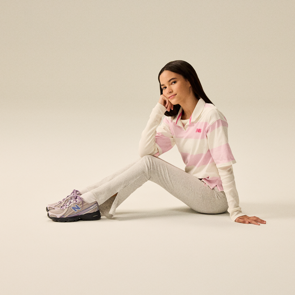 Buty dziecięce New Balance G7406WY – fioletowe