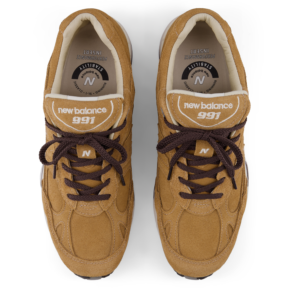 Buty damskie New Balance W991CM1 – brązowe