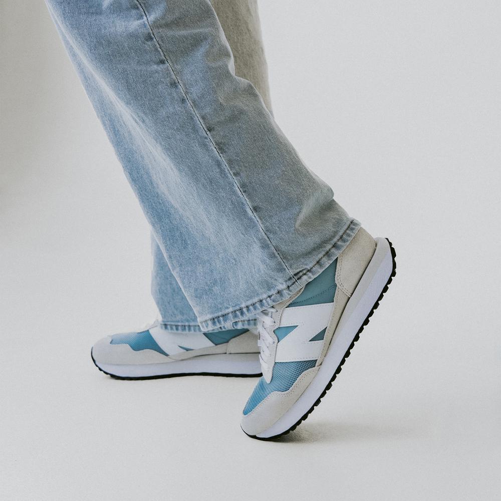 Buty New Balance WS237FA – szaro–niebieskie