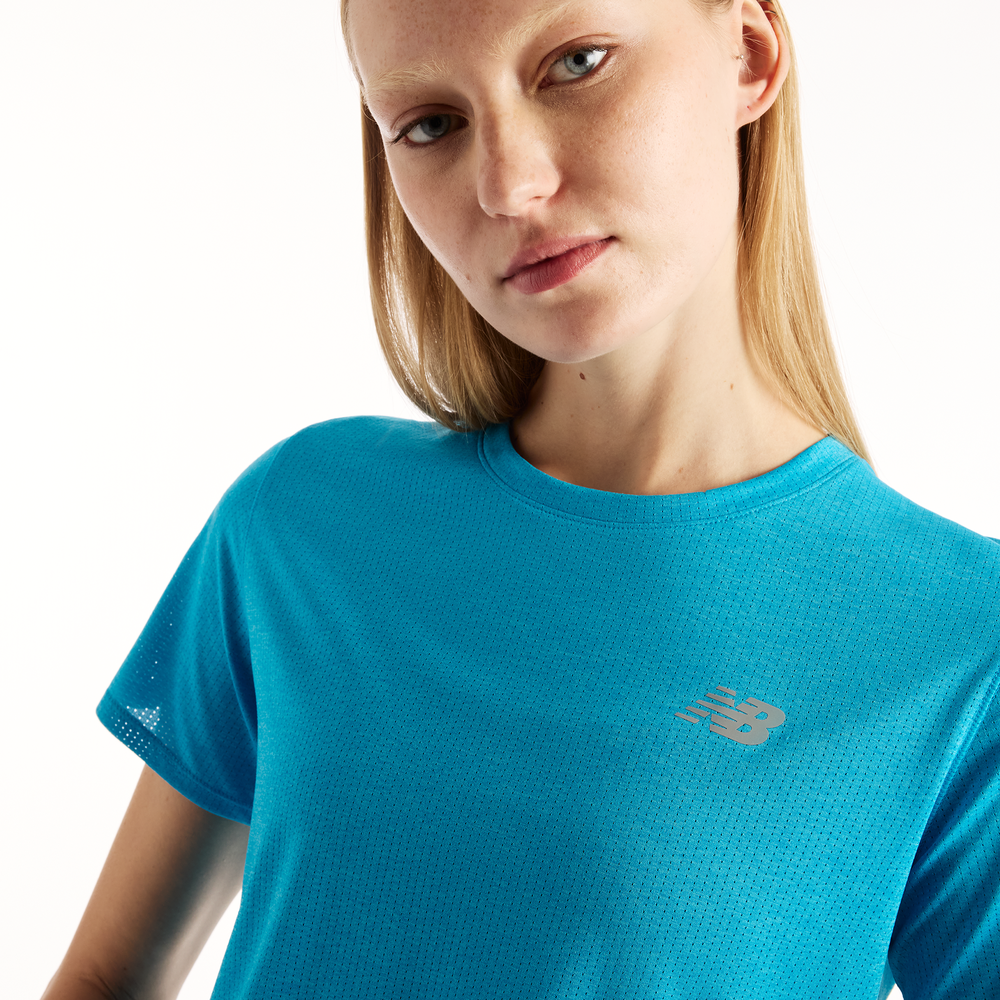 Koszulka damska New Balance RC Essential – niebieska
