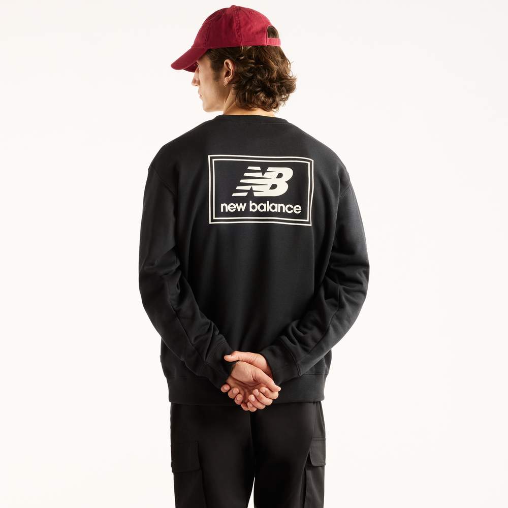 Bluza męska New Balance Woven Label – czarna