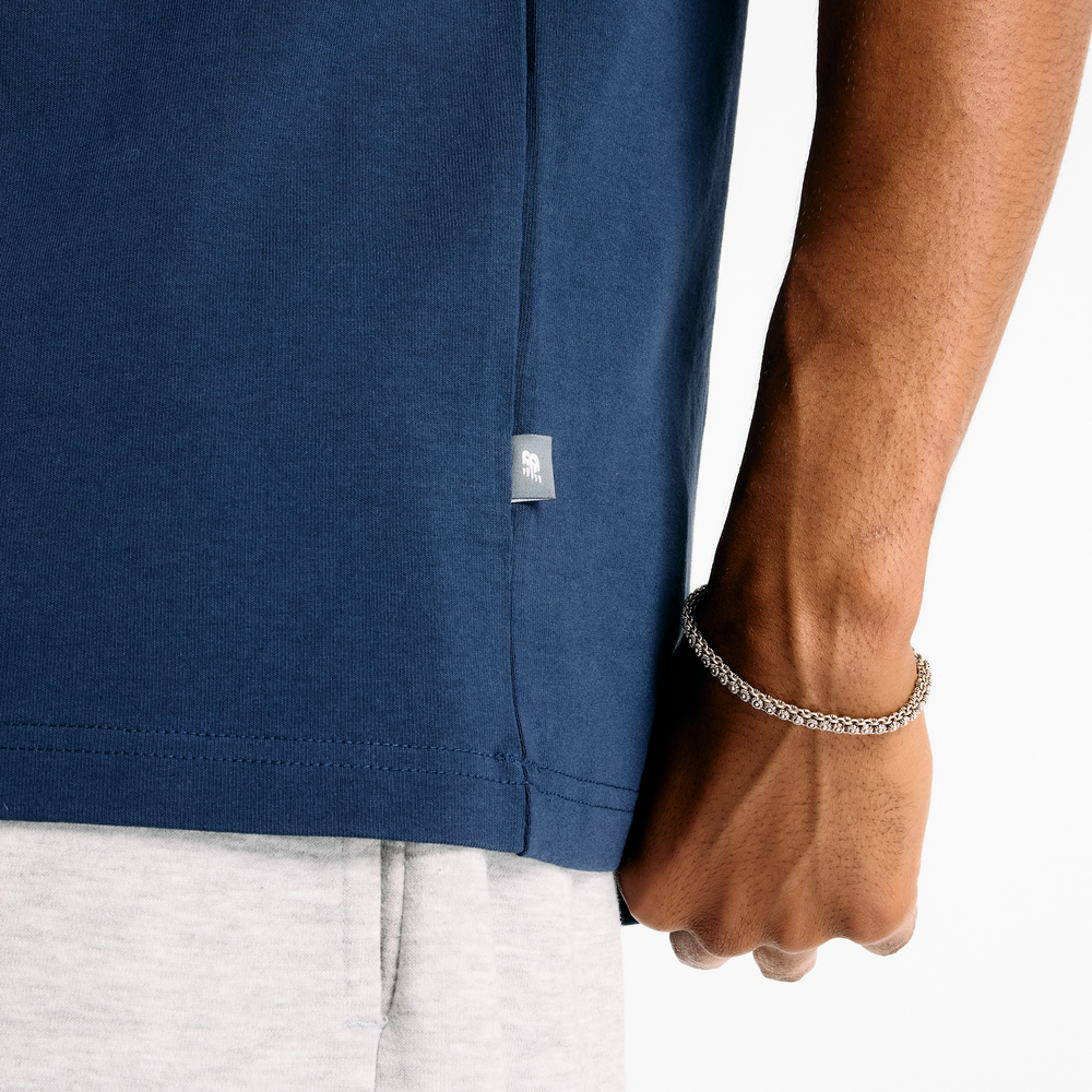 Koszulka męska New Balance MT43556NNY – granatowa