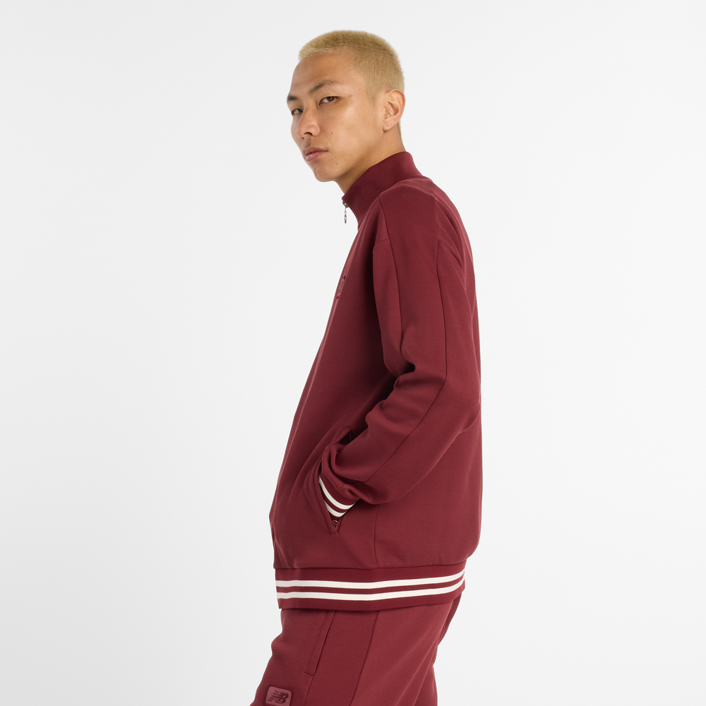 Bluza męska New Balance MJ53502MHB – bordowa