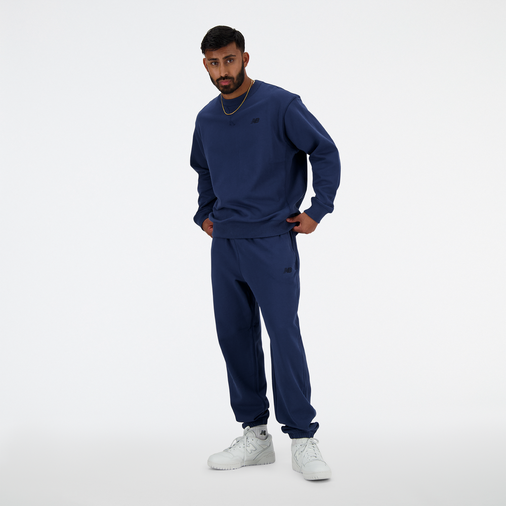 Spodnie męskie New Balance MP41508NNY – granatowe