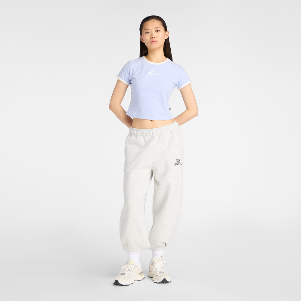 Koszulka damska New Balance WT61Y33QDYK – fioletowa