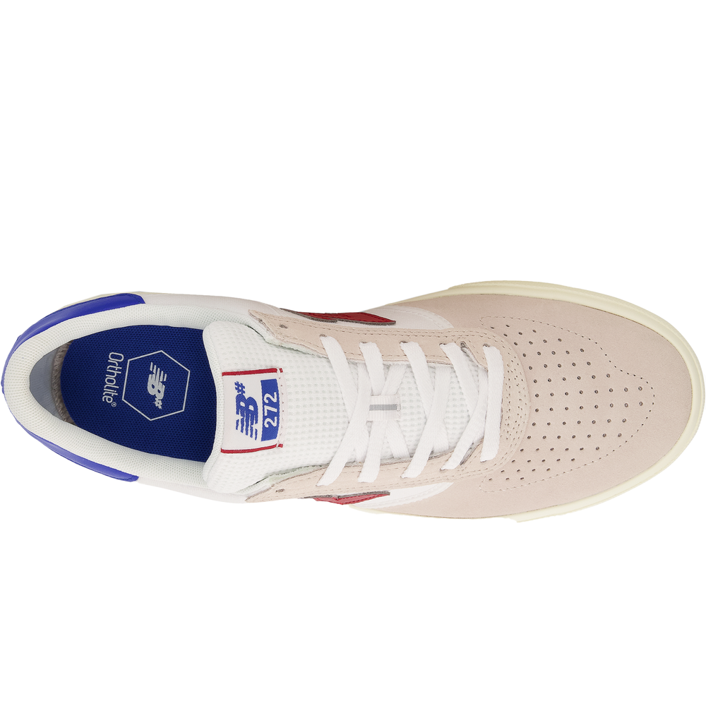 Buty męskie New Balance Numeric NM272BAB – biało–beżowe