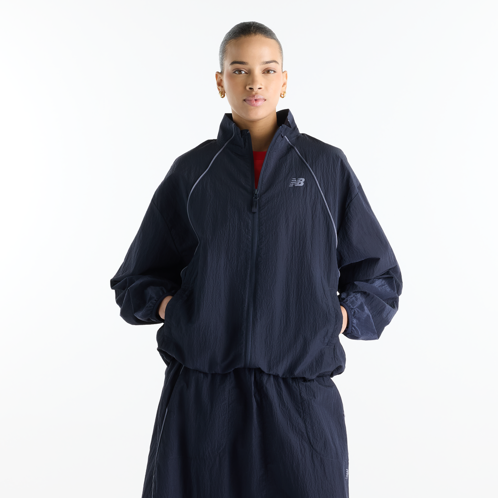 Kurtka damska New Balance WJ6113KSDNT – granatowa