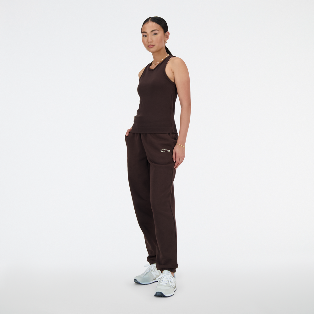 Koszulka damska New Balance WT33536KCF – brązowa