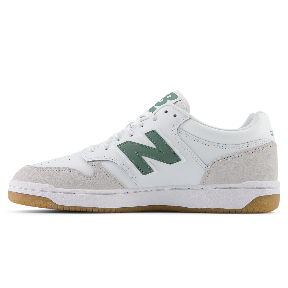 Buty unisex New Balance BB480LYG – białe