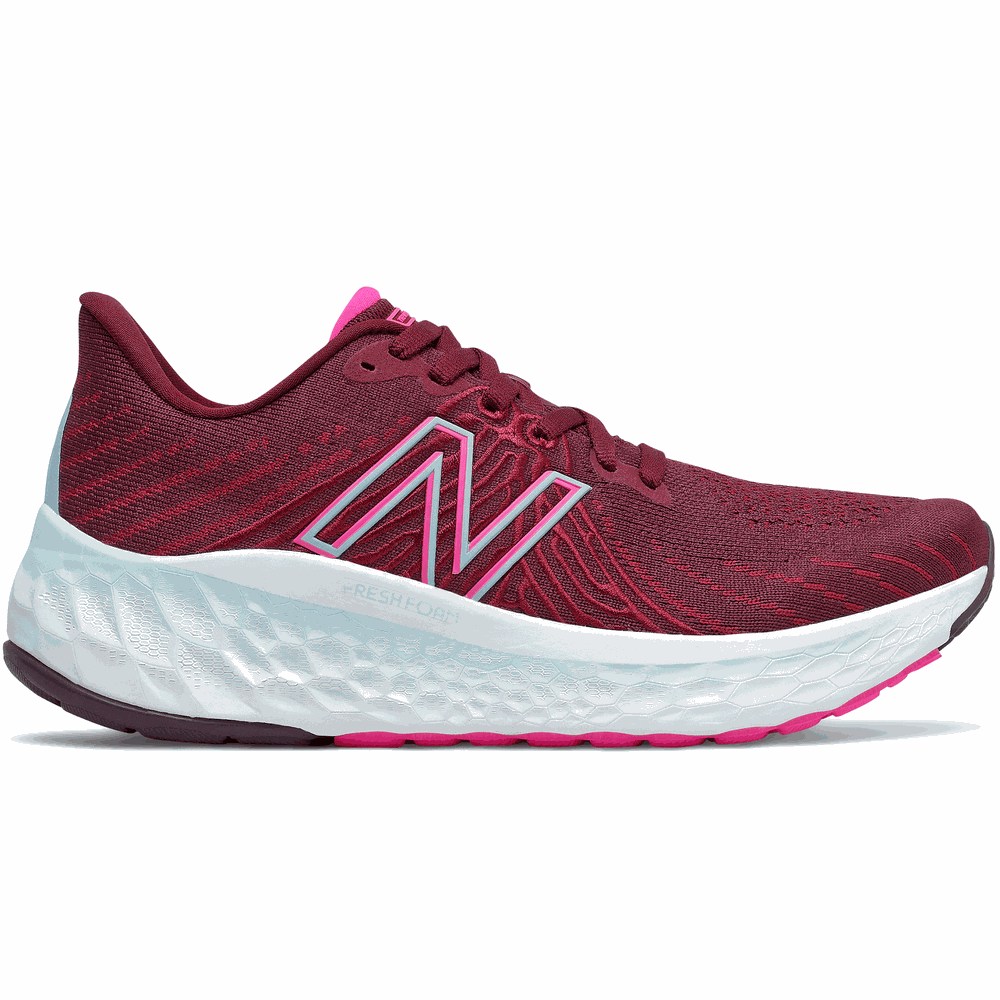 Buty damskie New Balance Fresh Foam Vongo v5 WVNGOGP5 – bordowe
