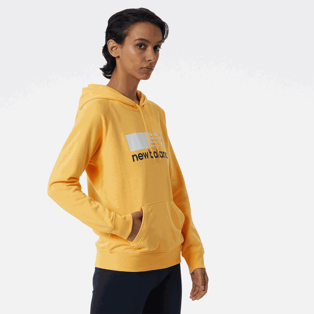 Bluza New Balance WT13802VAC – żółta