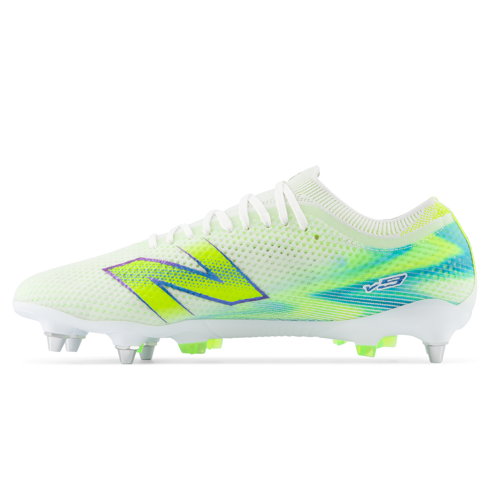 Korki męskie New Balance FURON ELITE SG V9 UF1S68P – białe
