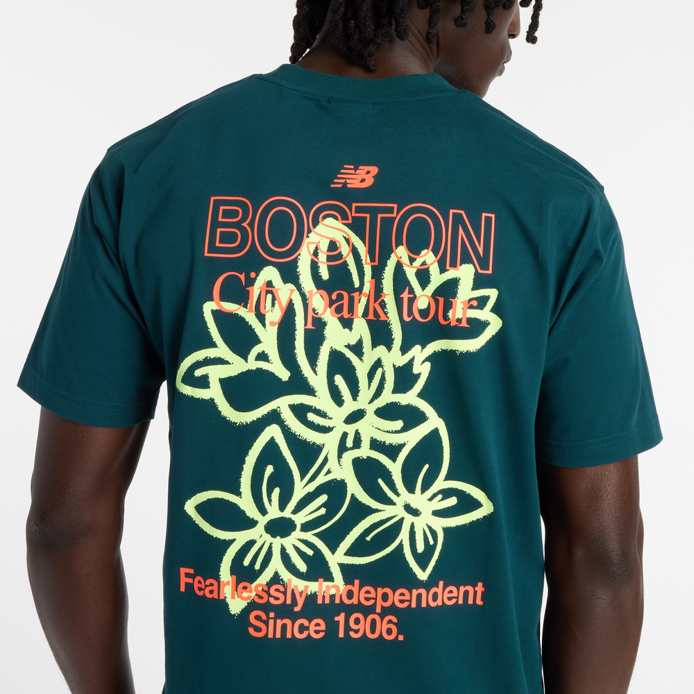 Koszulka męska New Balance MT61T0QMAAV – zielona