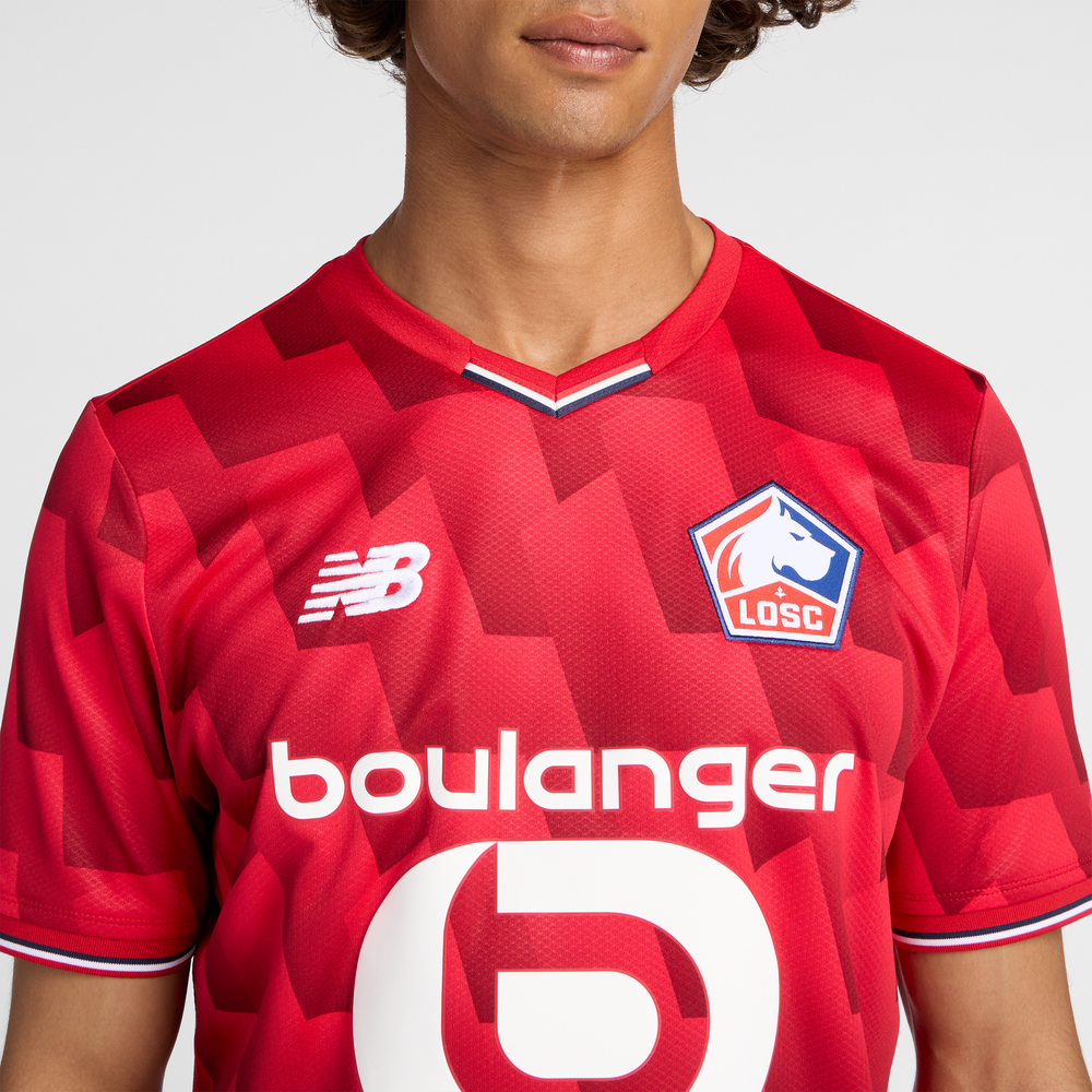 Koszulka męska New Balance LOSC Lille MT230454HME – czerwona