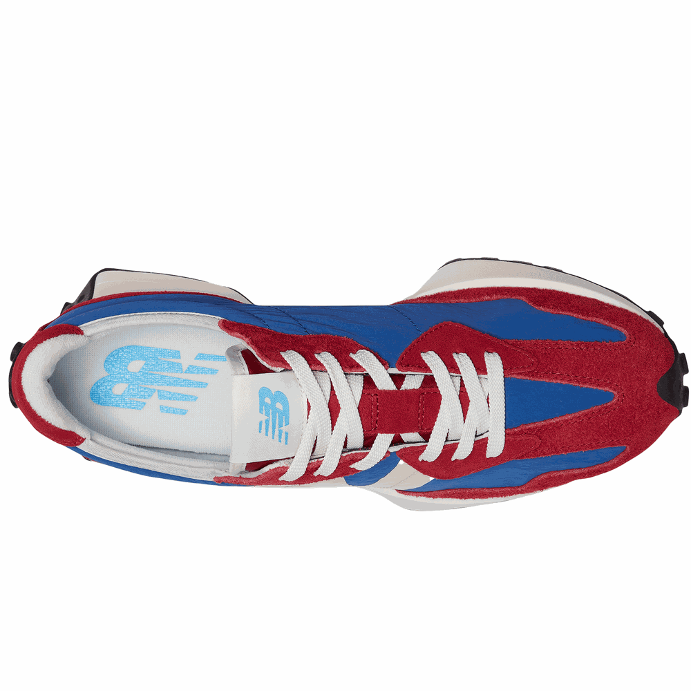 Buty męskie New Balance MS327CH – czerwono–niebieskie
