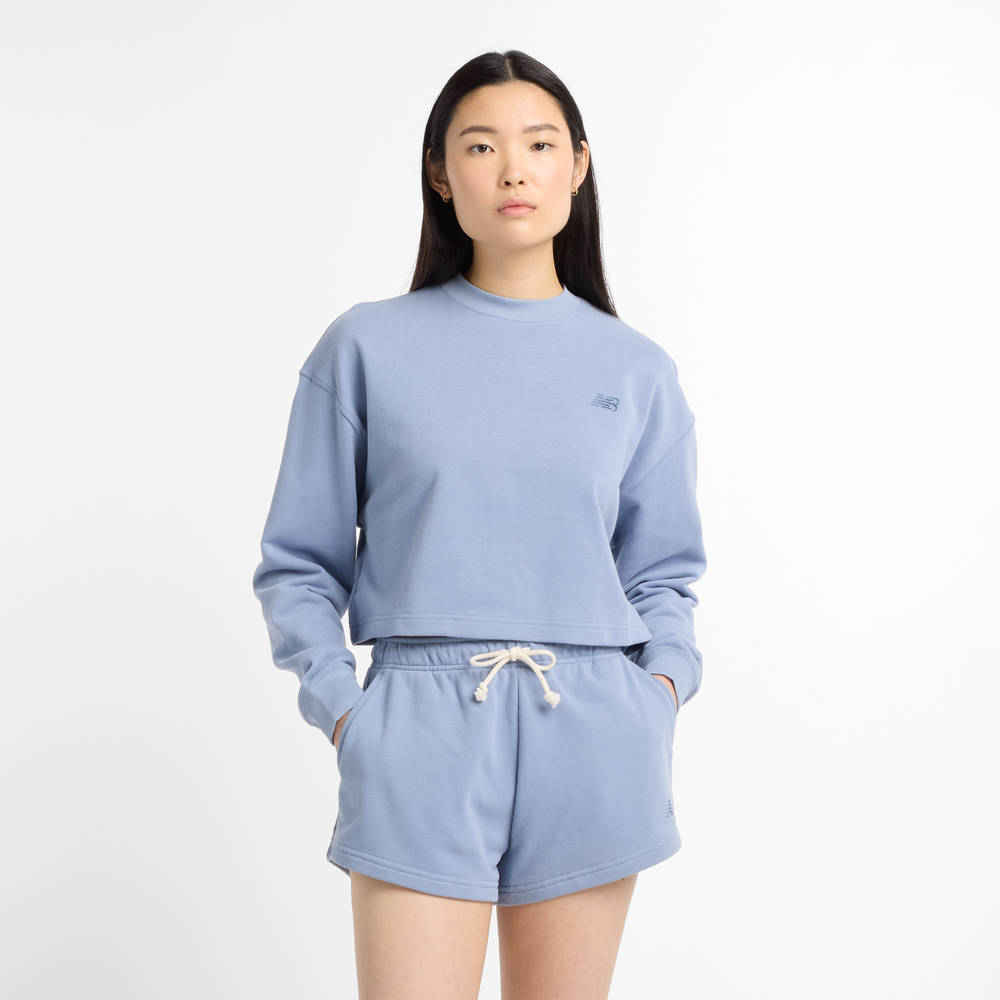 Bluza damska New Balance WT51514DUS – niebieska
