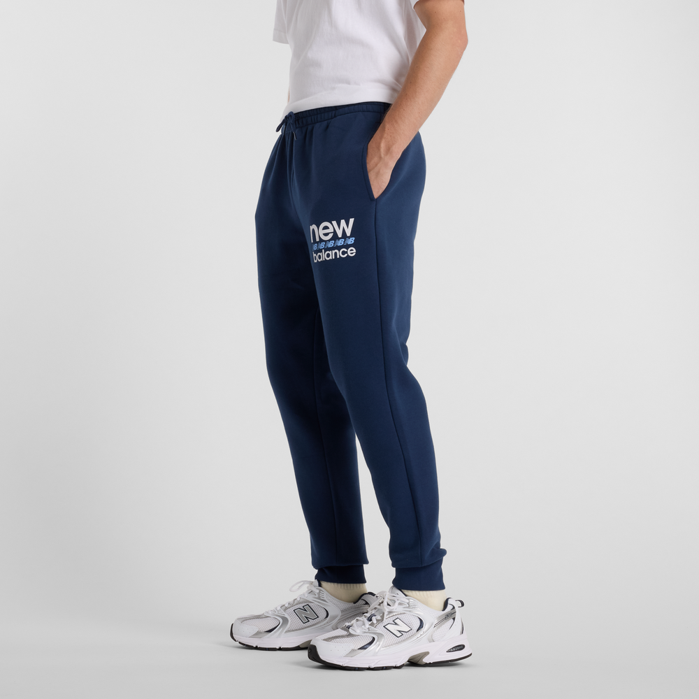 Spodnie męskie New Balance MP51940NNY – granatowe
