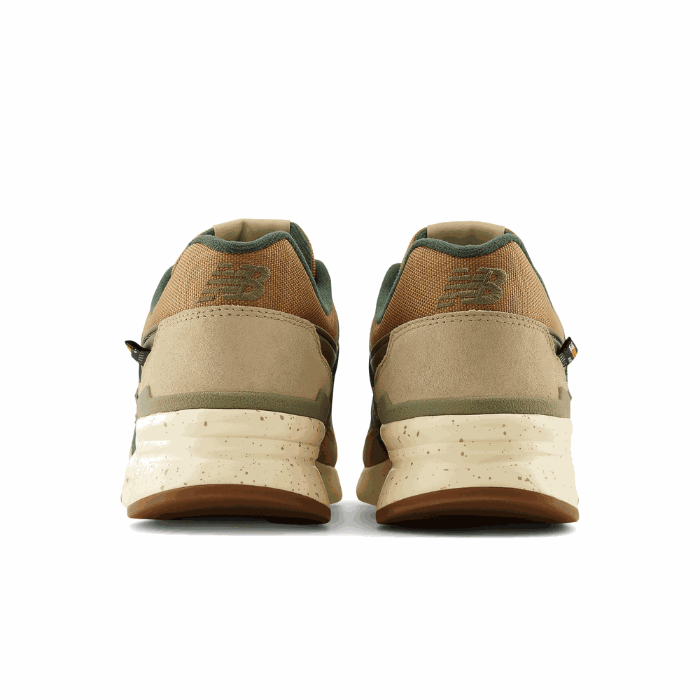 Buty męskie New Balance CM997HTW – brązowo–zielone