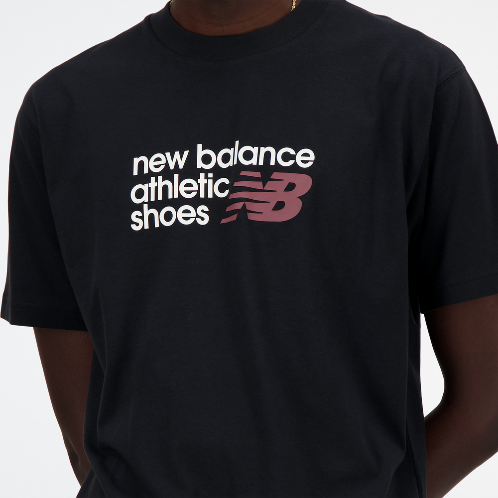 Koszulka męska New Balance MT41524BK – czarna