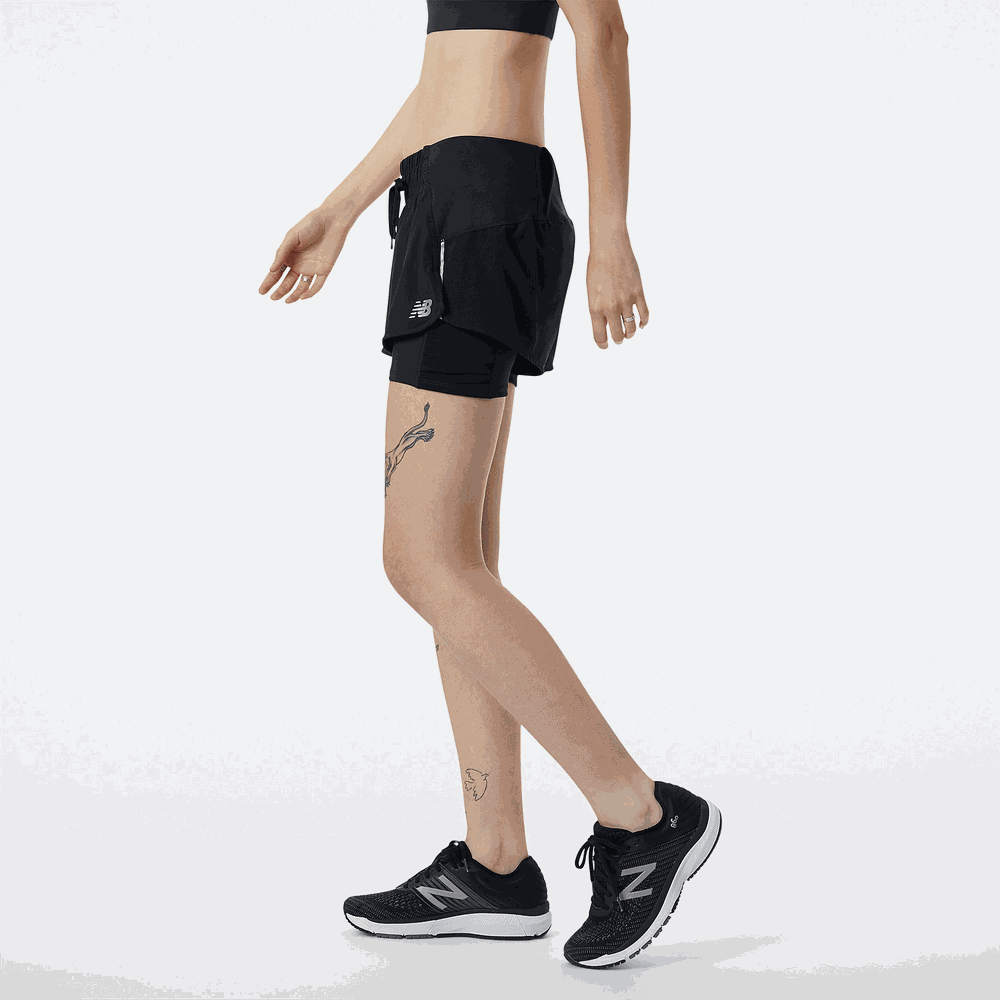 Spodenki New Balance WS21270BK – czarne