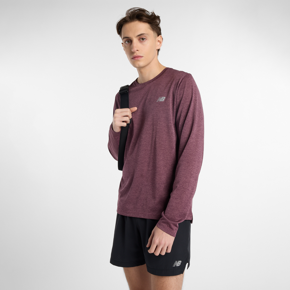 Koszulka męska New Balance MT41256FDP – fioletowa