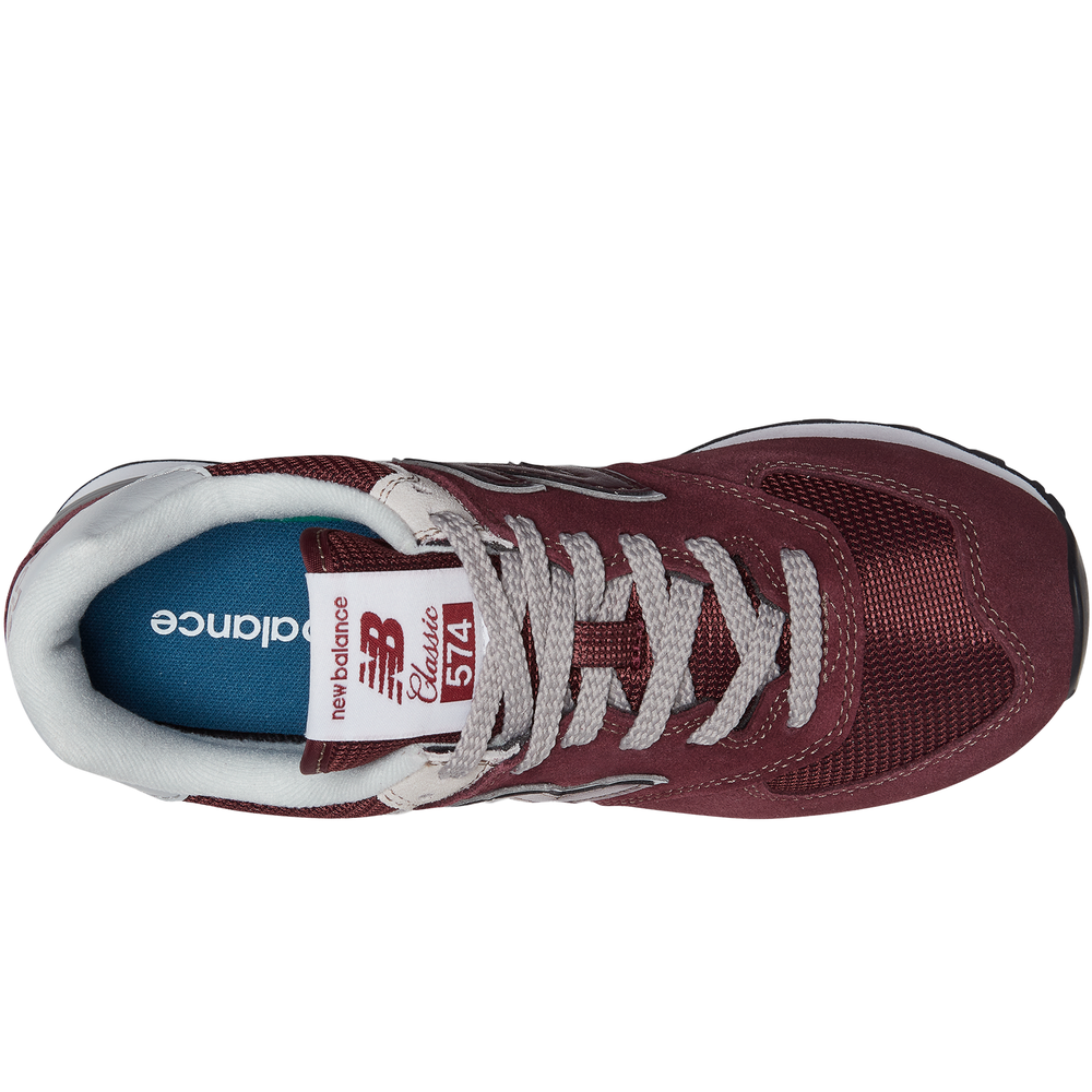 Buty New Balance WL574EVM – bordowe