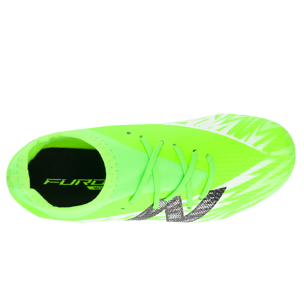 Korki dziecięce New Balance FURON TEAM JNR FG V8 SJF3FSP8 – zielone