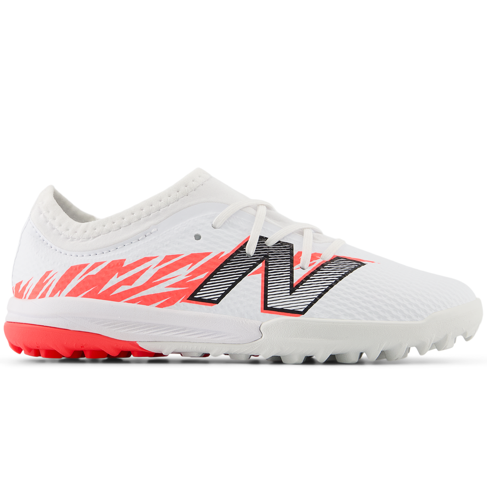 Turfy dziecięce New Balance FURON TEAM JNR TF V8 SJF3TIB8 – białe