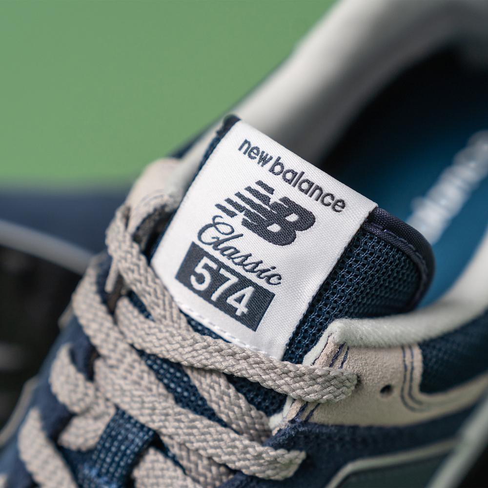 Buty męskie New Balance ML574EVN - granatowe