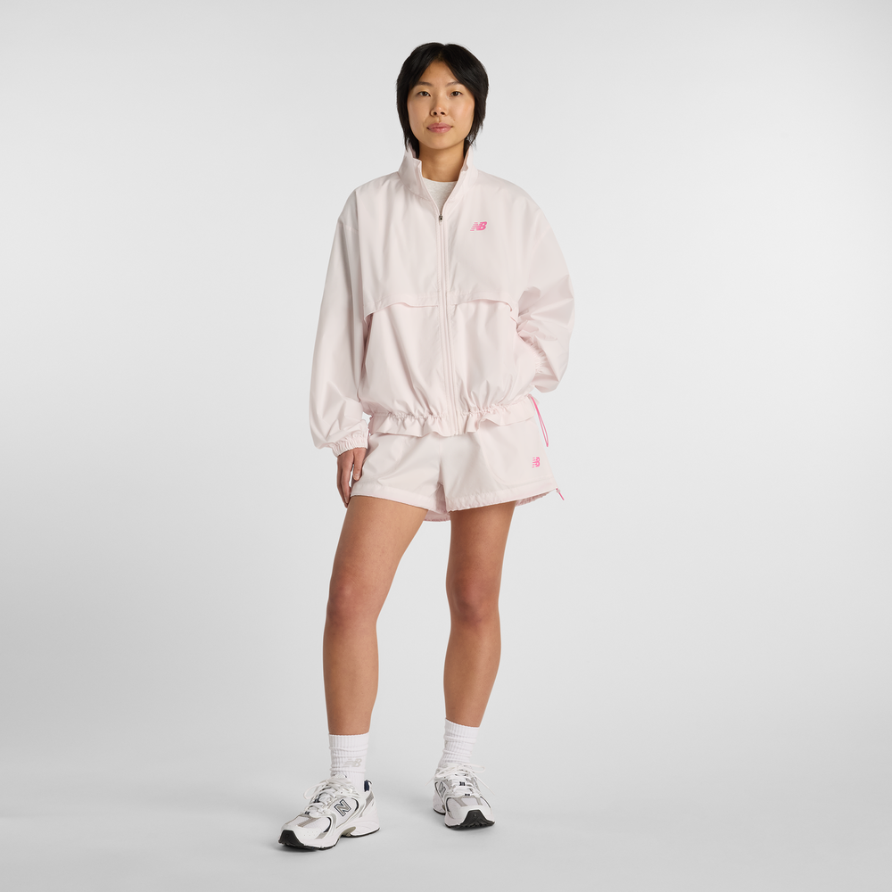 Spodenki damskie New Balance WB61P9JPAAA – różowe