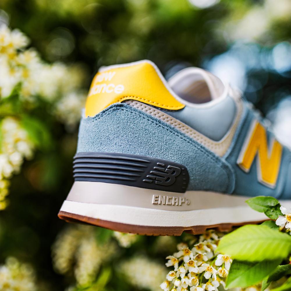 Buty New Balance WL574RCC – niebieskie