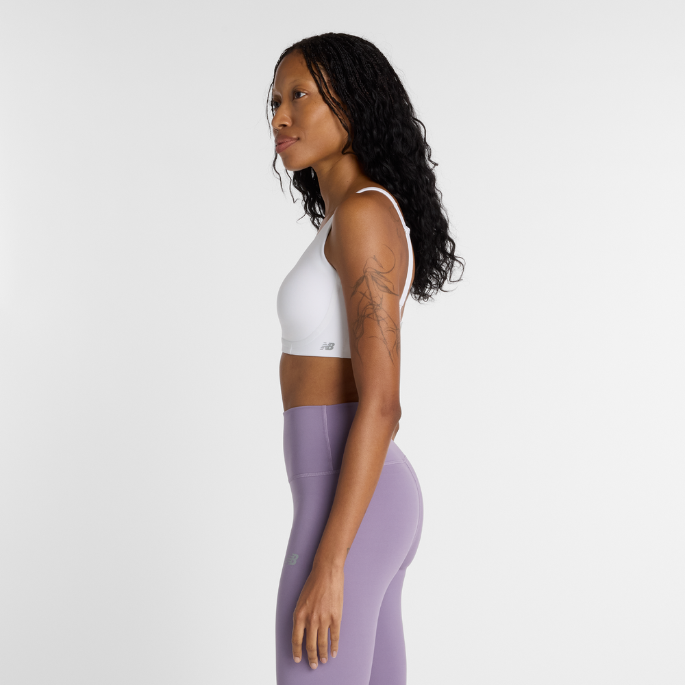 Biustonosz do biegania New Balance WB51052WT – biały