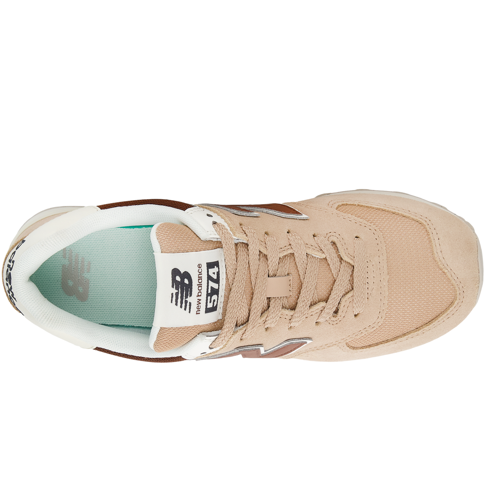 Buty damskie New Balance WL574DO2 – beżowe