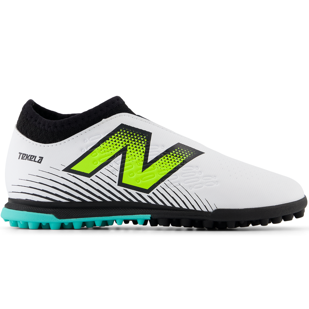 Turfy dziecięce New Balance TEKELA V4+ MAGIQUE JNR FG SJT3TH45 – białe