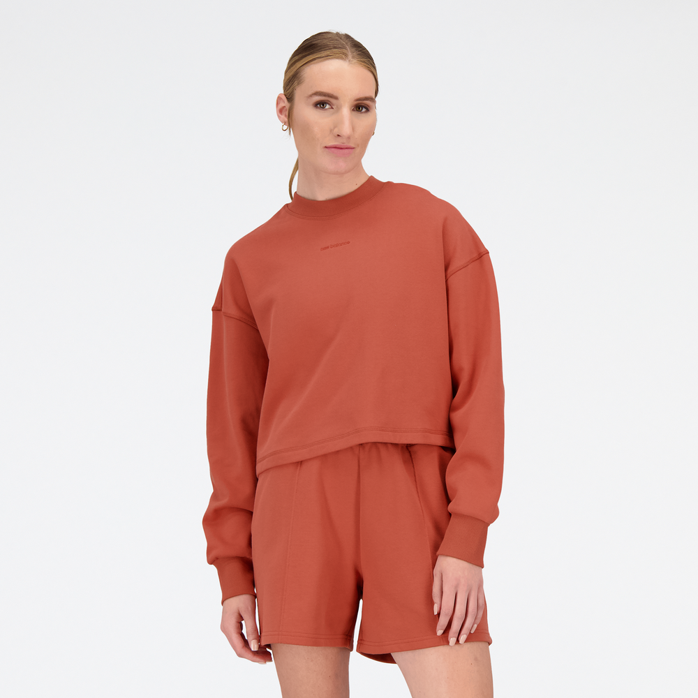 Bluza damska New Balance WT23555MHY – pomarańczowa