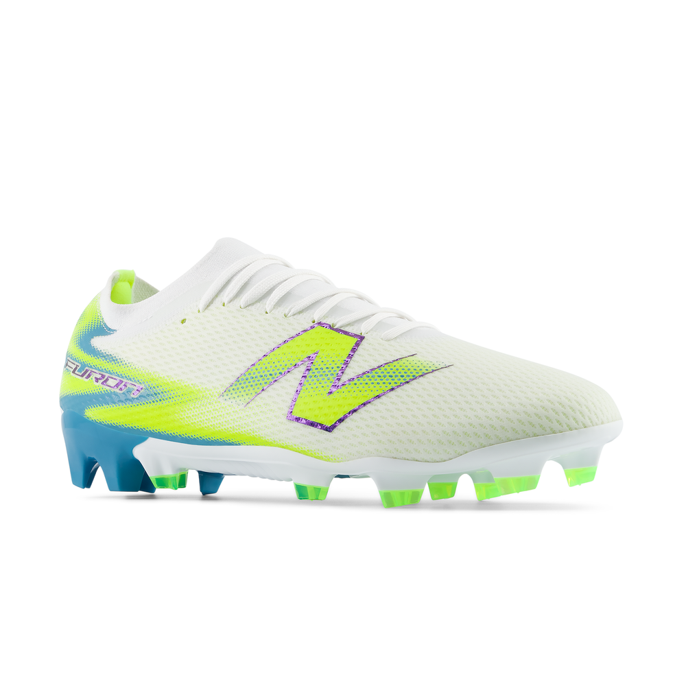 Korki męskie New Balance FURON TEAM FG V8 UF3F51W – białe