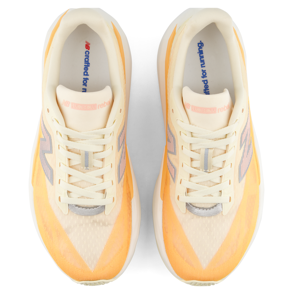 Buty damskie New Balance FuelCell Rebel v5 WFCX8KC – pomarańczowe